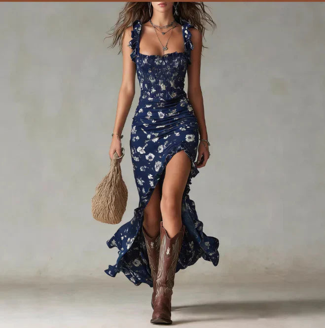 Anna-Berg | Effortless Lightweight Boho Maxi Dress Made to Turn Heads