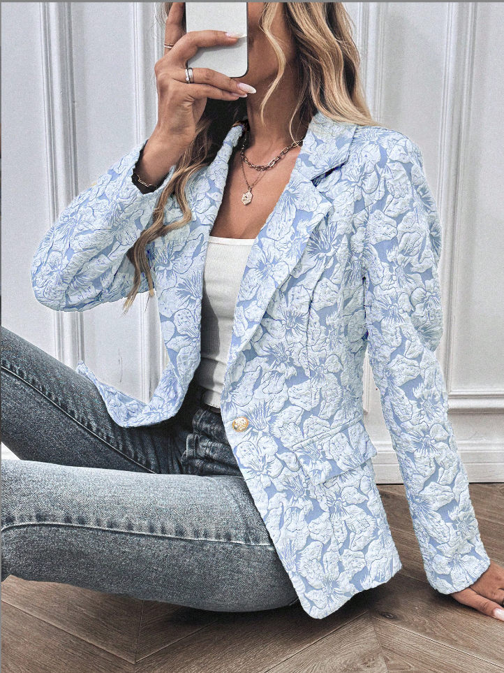 Anna-Berg | Blazer - Floral Print