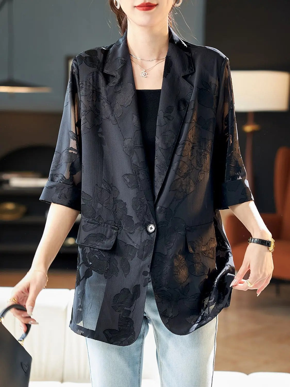 Anna-Berg | Blazer - Floral