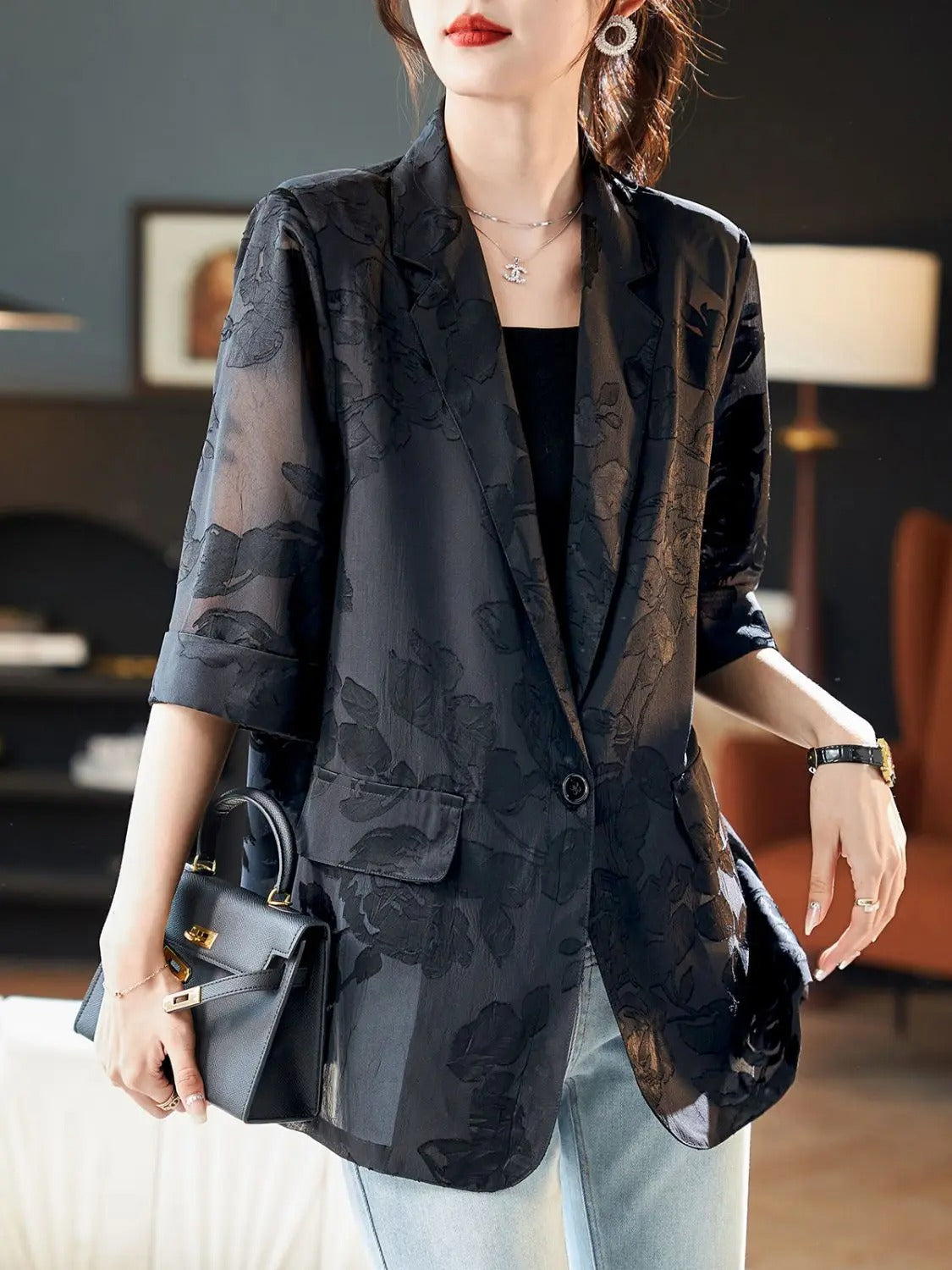 Anna-Berg | Blazer - Floral