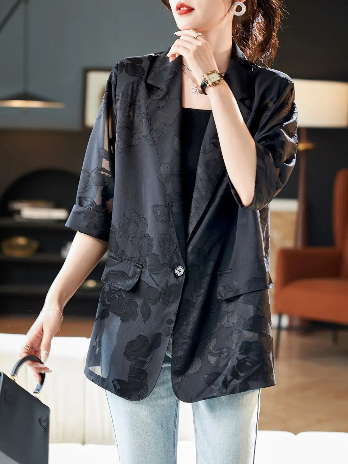 Anna-Berg | Blazer - Floral