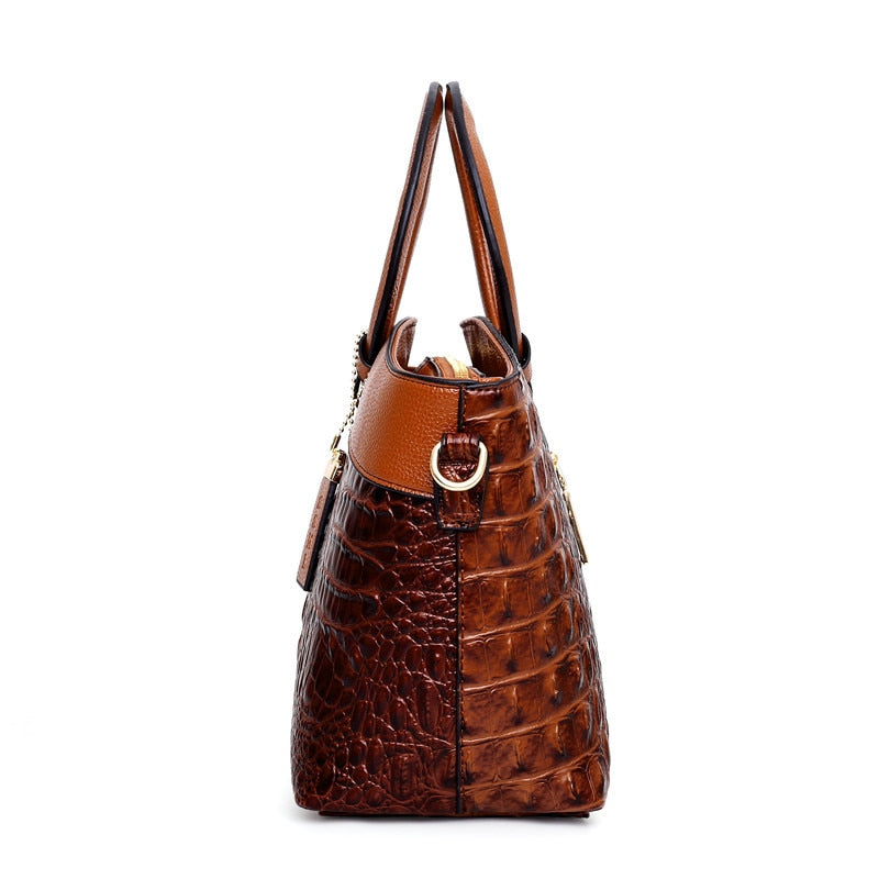 Oriana | Handbag, Crocodile, Retro Gradient
