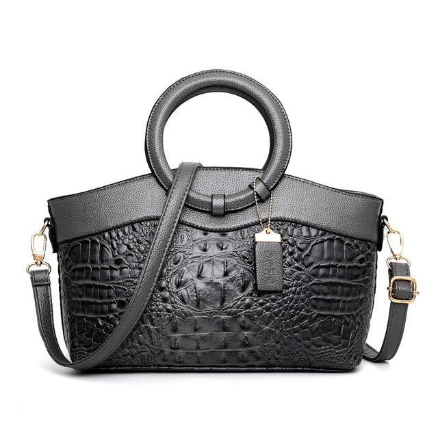 Oriana | Handbag, Crocodile, Retro Gradient