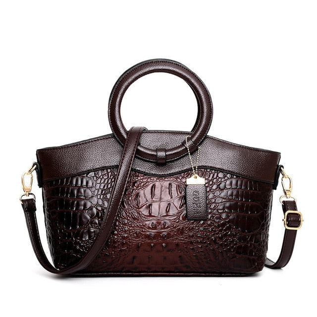Oriana | Handbag, Crocodile, Retro Gradient