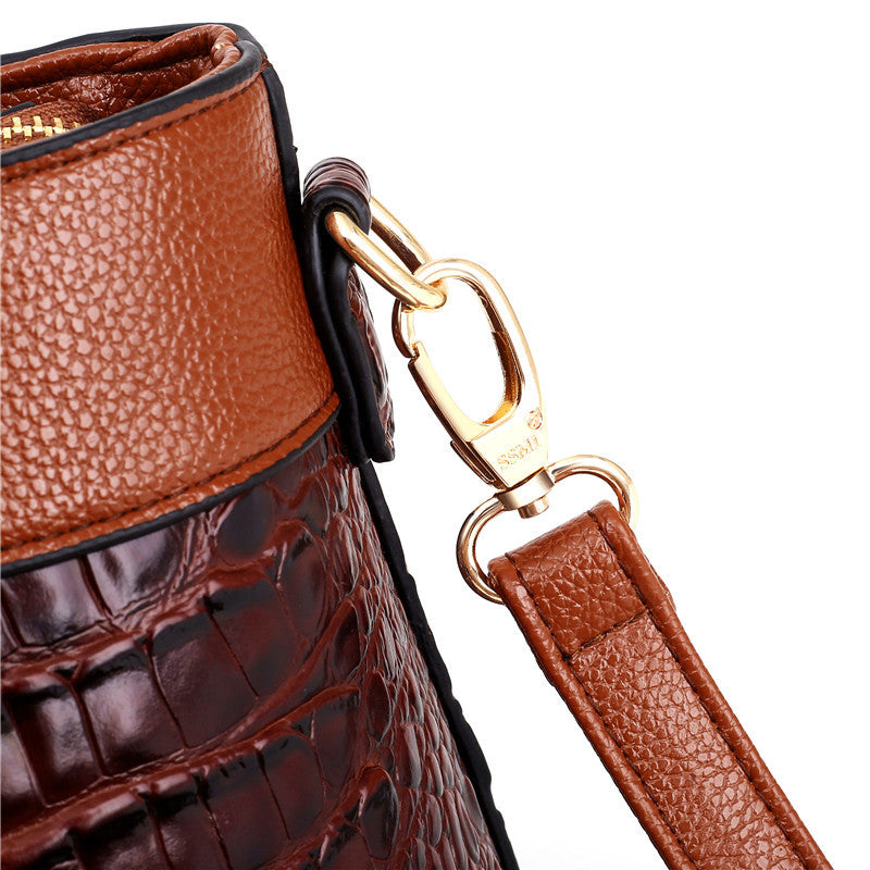 Oriana | Handbag, Crocodile, Retro Gradient