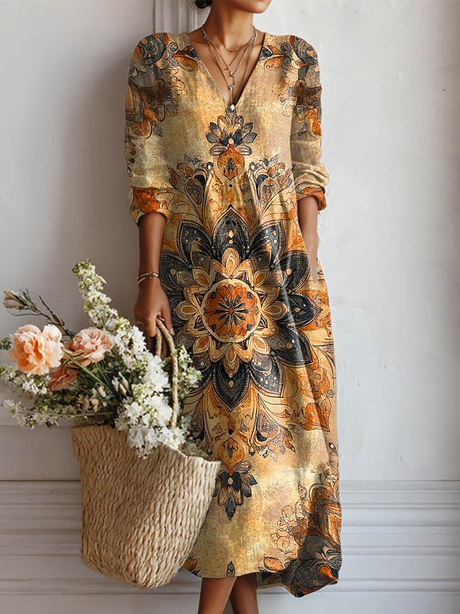 Anna-Berg | Flowing Effortlessly Stylish Spring Dress