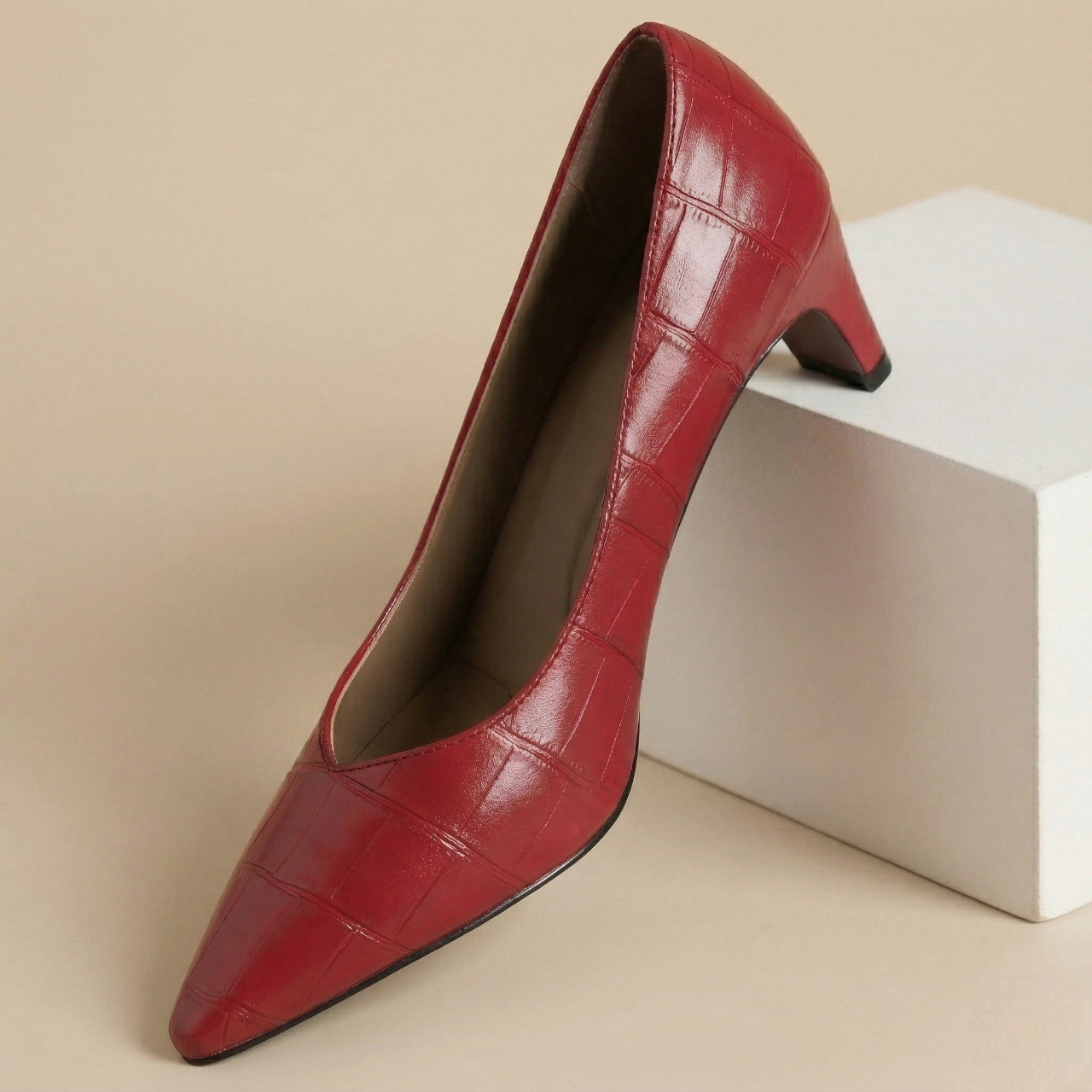 Anna-Berg | Genuine Leather Heels