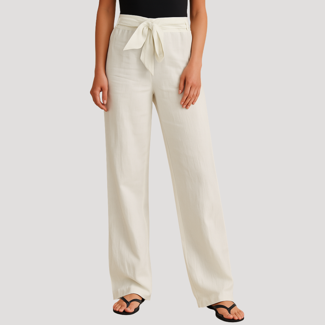 Anna-Berg | Elegant Drawstring Wide Leg Pants for Every Occasion