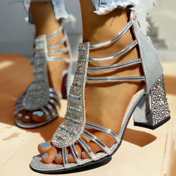 Anna-Berg | Luxe Sandals with Graceful Drape