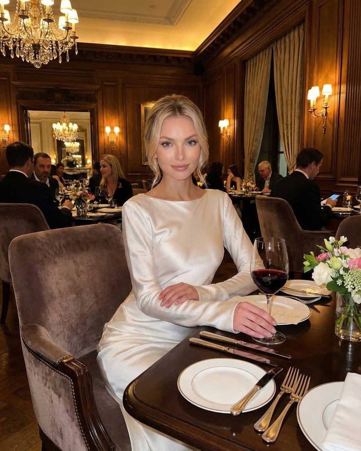 Anna-Berg | Satin Dress