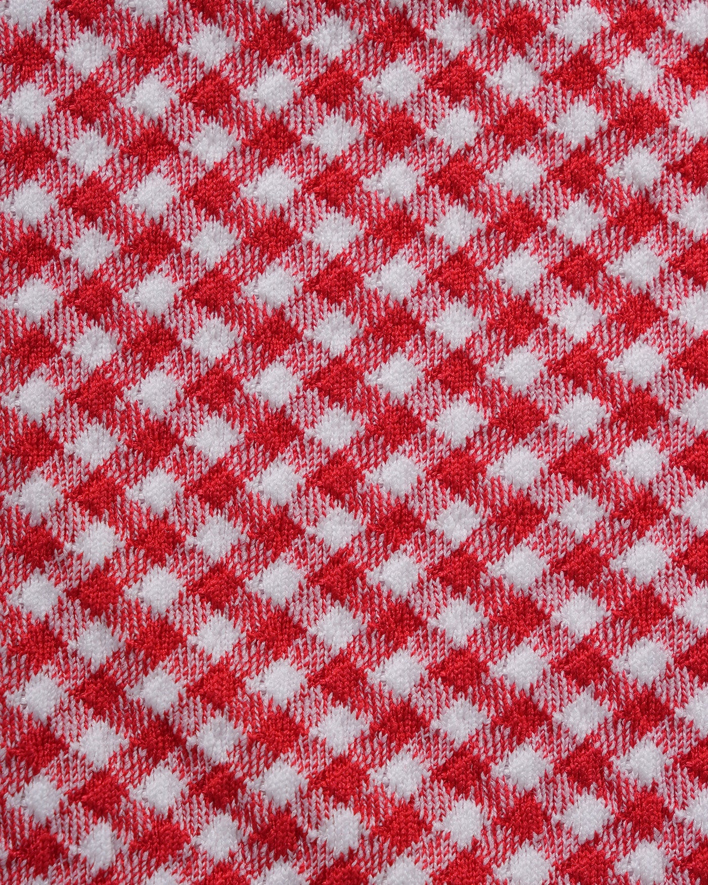 Anna-Berg | Plaid Triangle Bikini Set for Women, Red, Fit: Regular