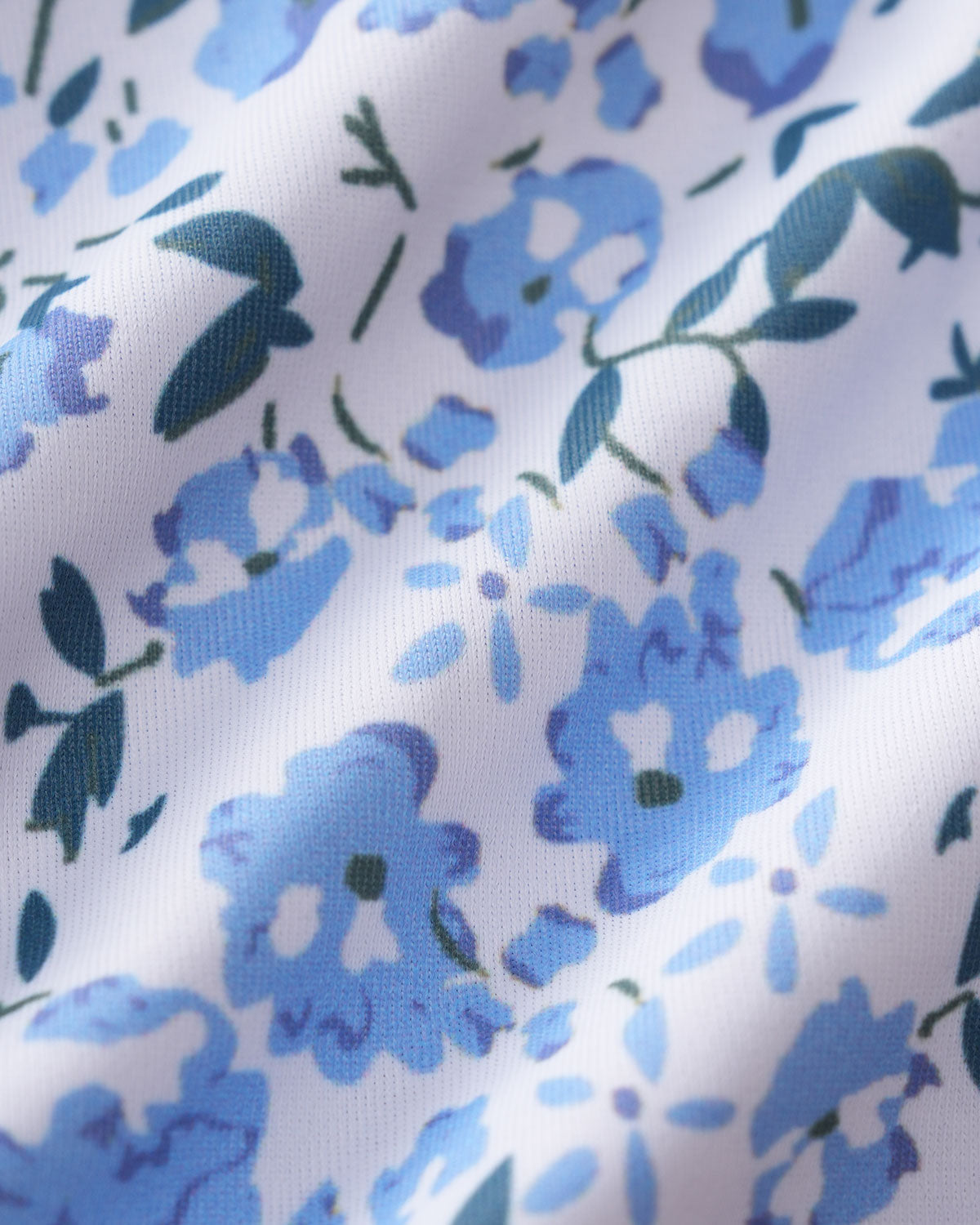 Anna-Berg | Floral Triangle Bikini Set for Women in Blue