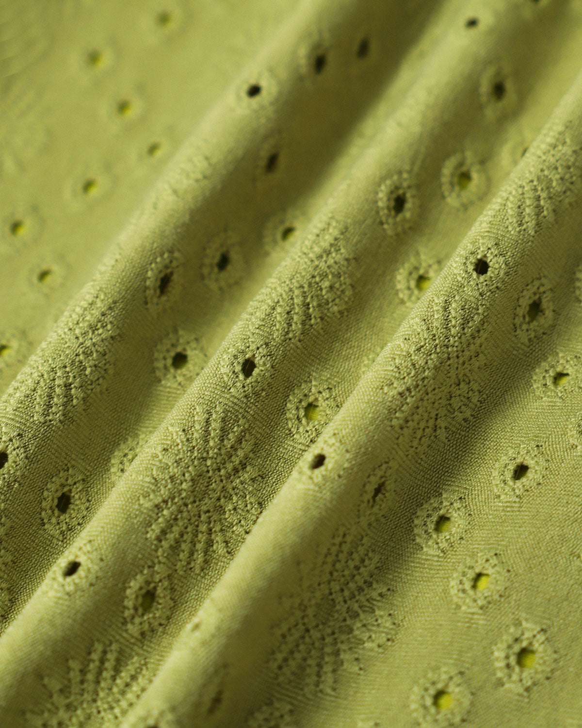 Anna-Berg | Green Jacquard Bralette Swimwear