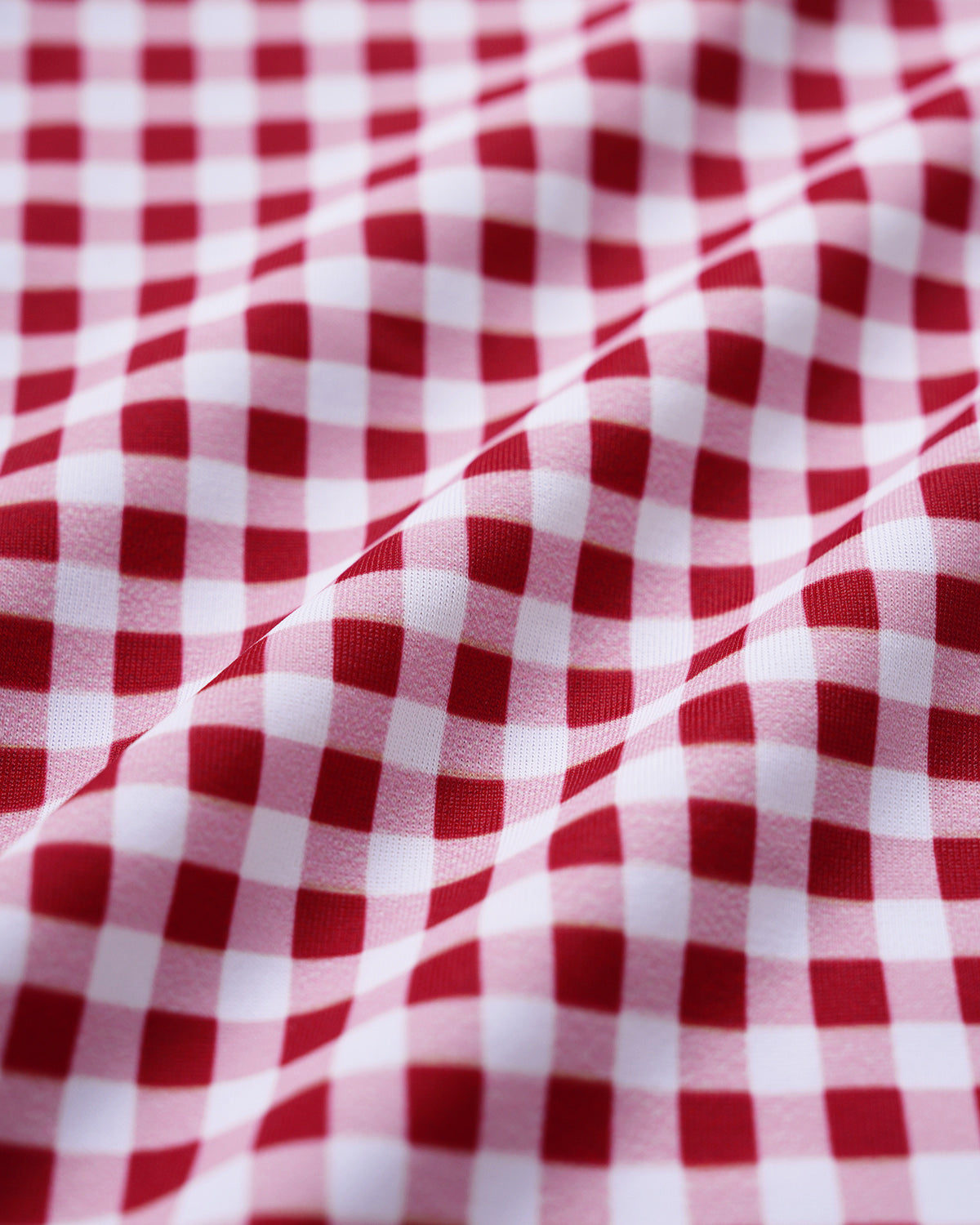 Anna-Berg | Plaid One Piece Swimwear for Women in Wine Red