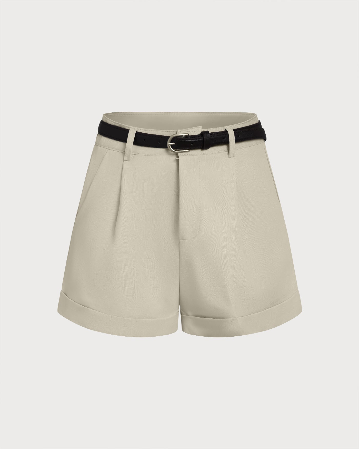 Anna-Berg | Grey Zipper Shorts for Men