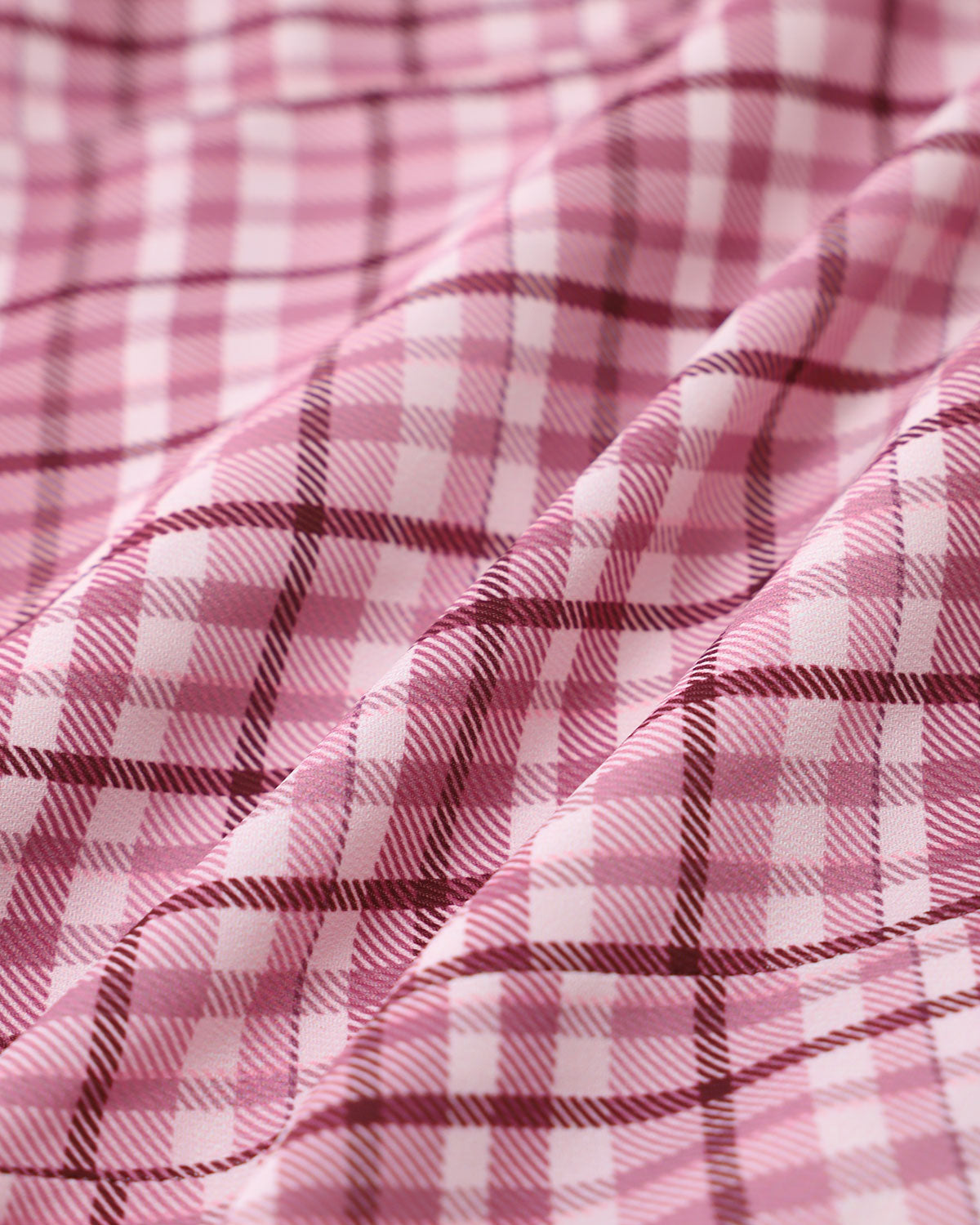 Anna-Berg | Pink Plaid Mini Skirt for Women