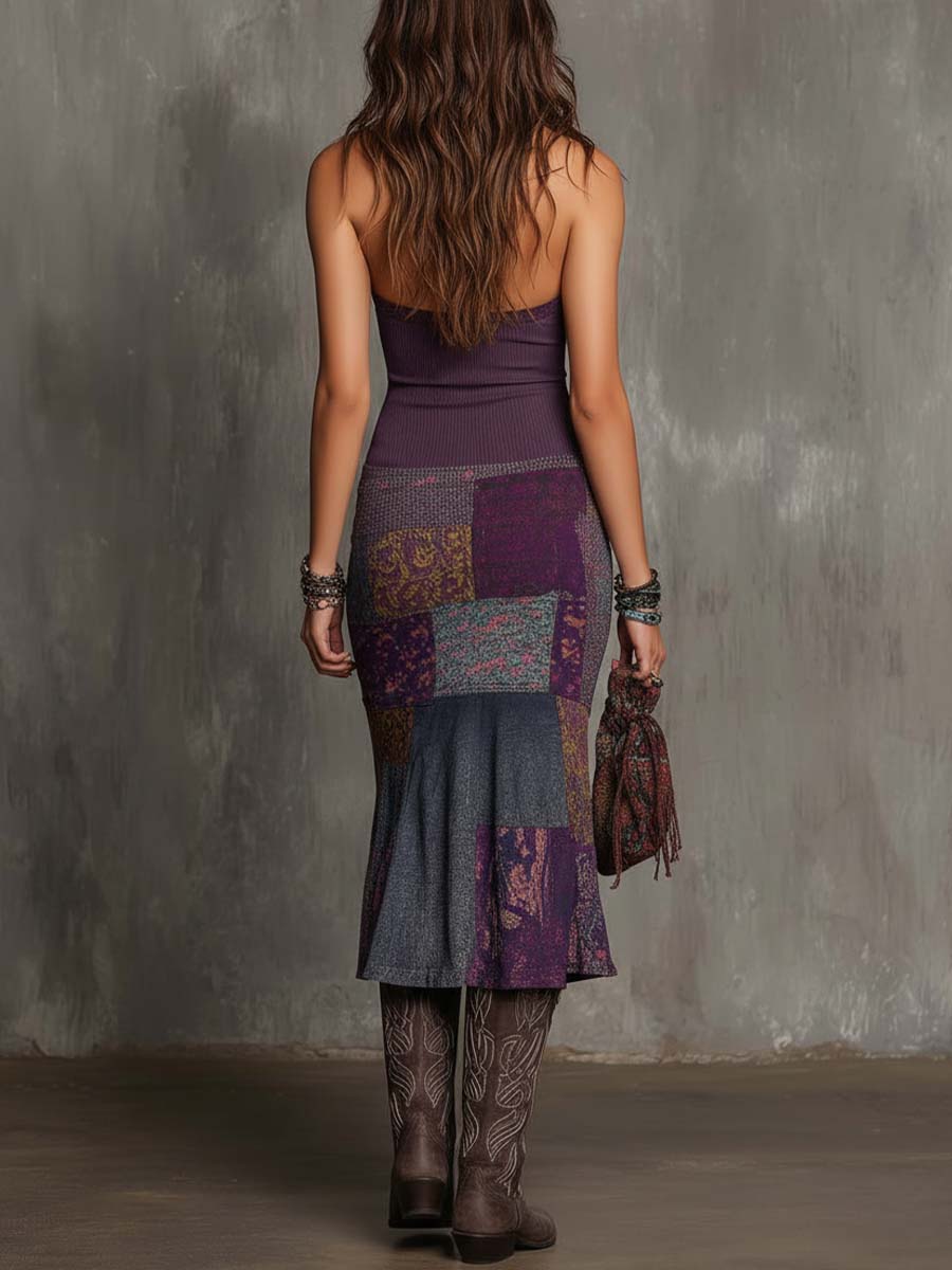 Anna-Berg | Knit Halter Neck Dress