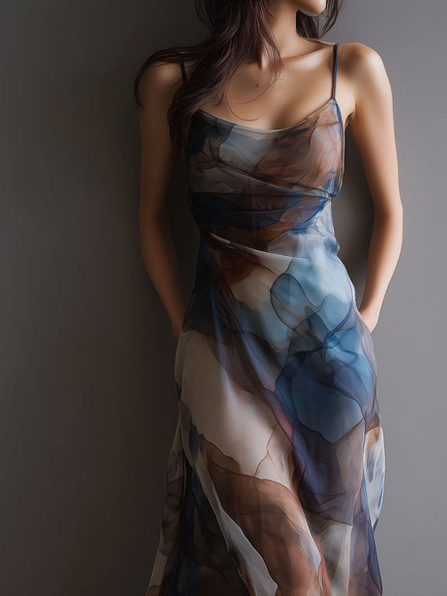 Anna-Berg | Chiffon Retro Dress