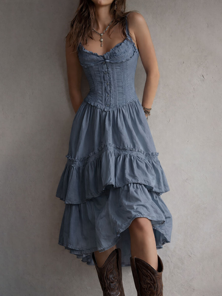 Anna-Berg | White Lace Casual Dress
