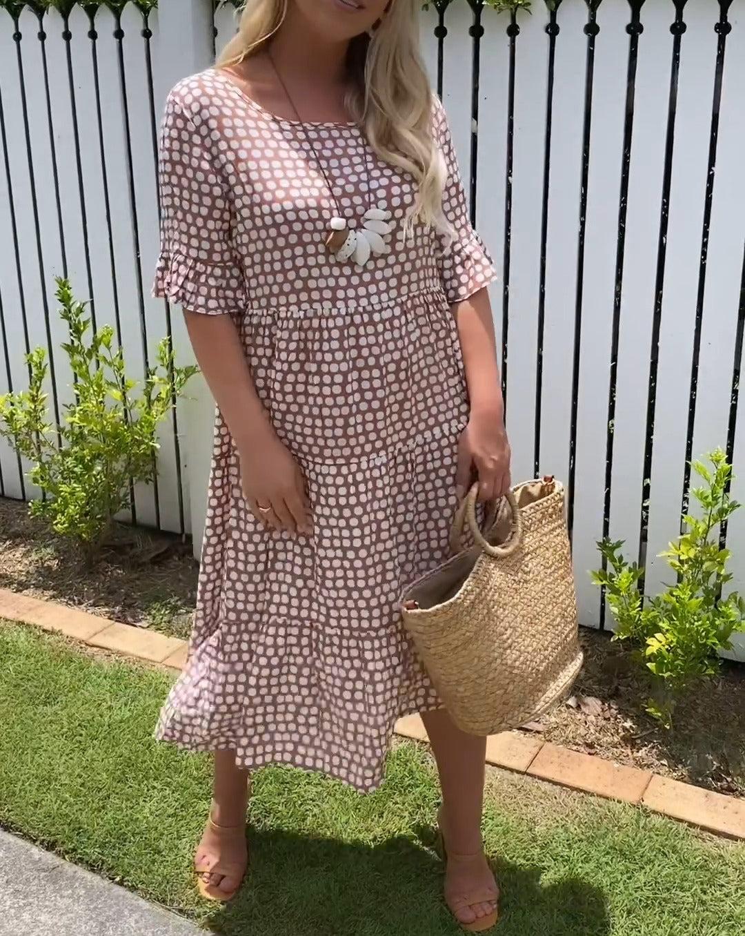 Anna-Berg | Graceful Airy Summer Dress Inspired By Oceans