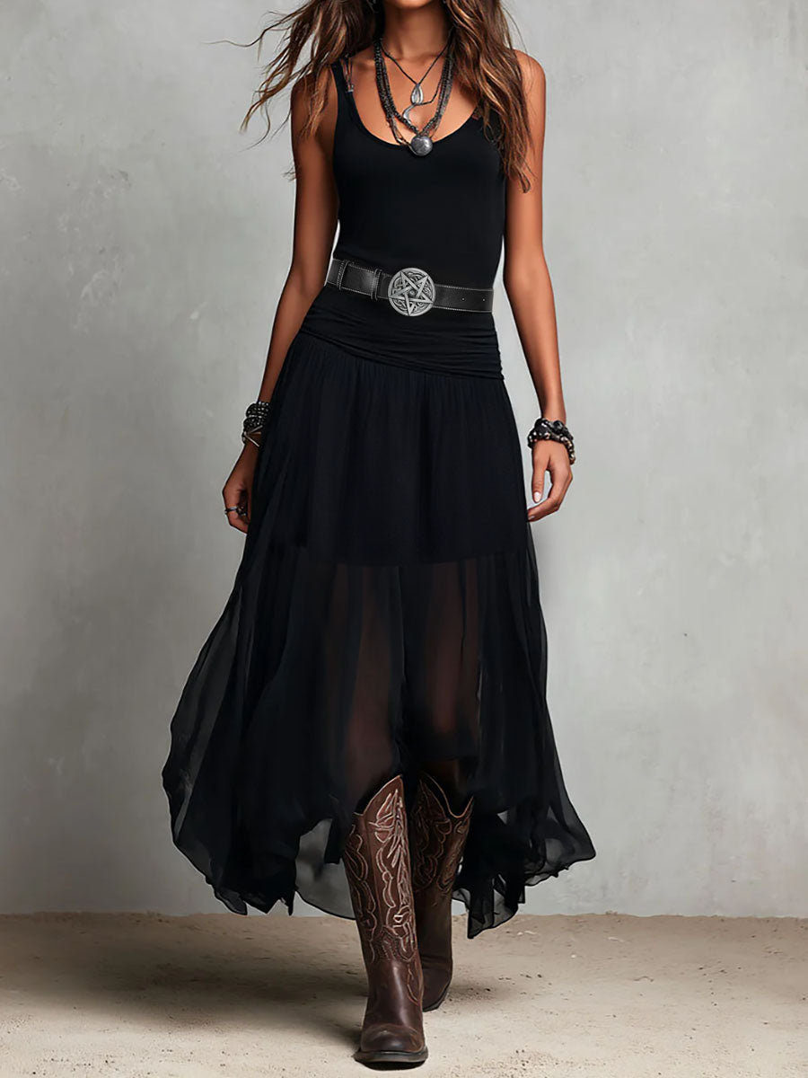 Anna-Berg | Black Casual Dress