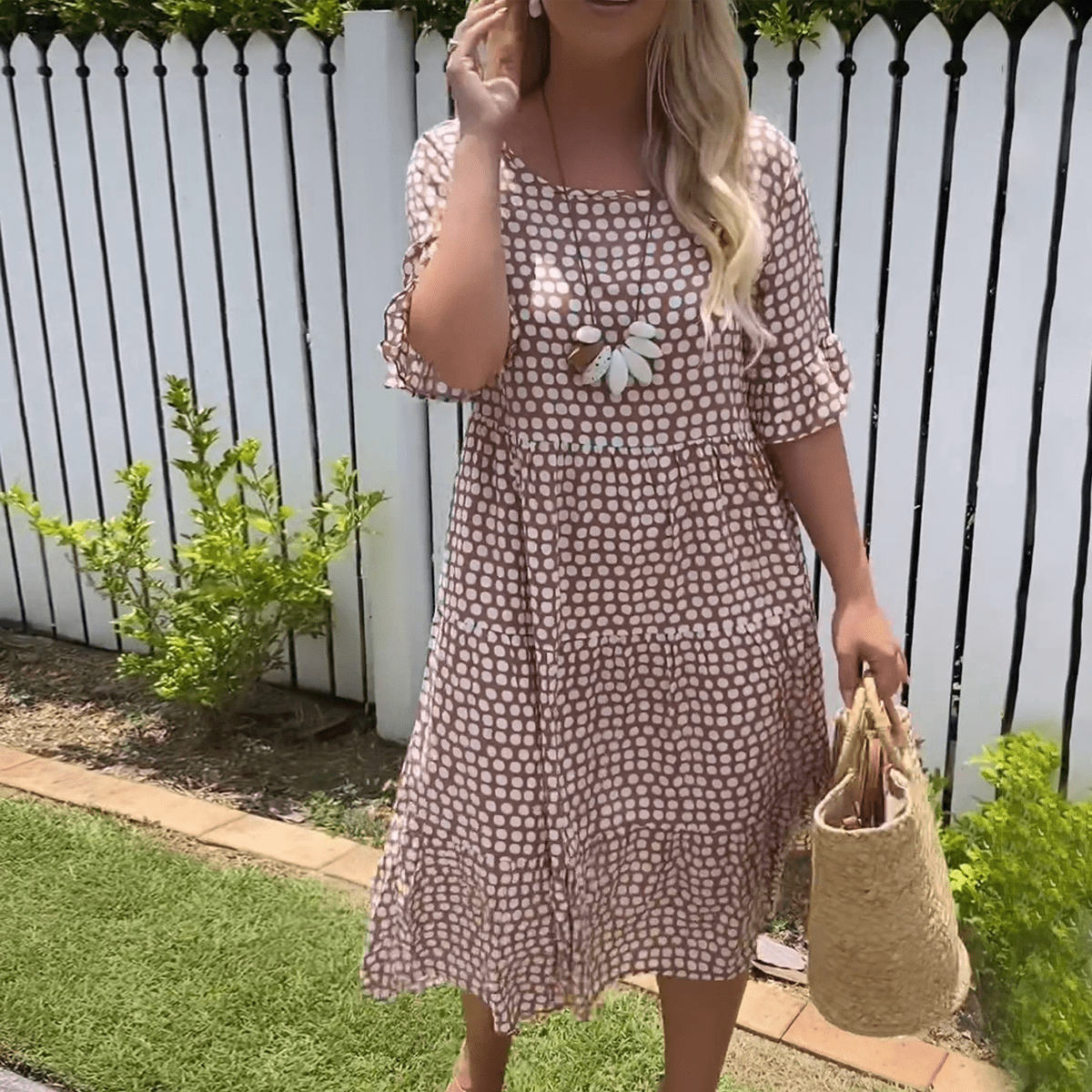 Anna-Berg | Graceful Airy Summer Dress Inspired By Oceans