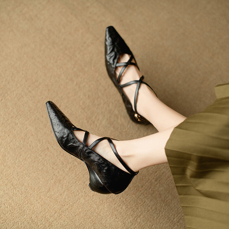 Anna-Berg | Genuine Leather Heels