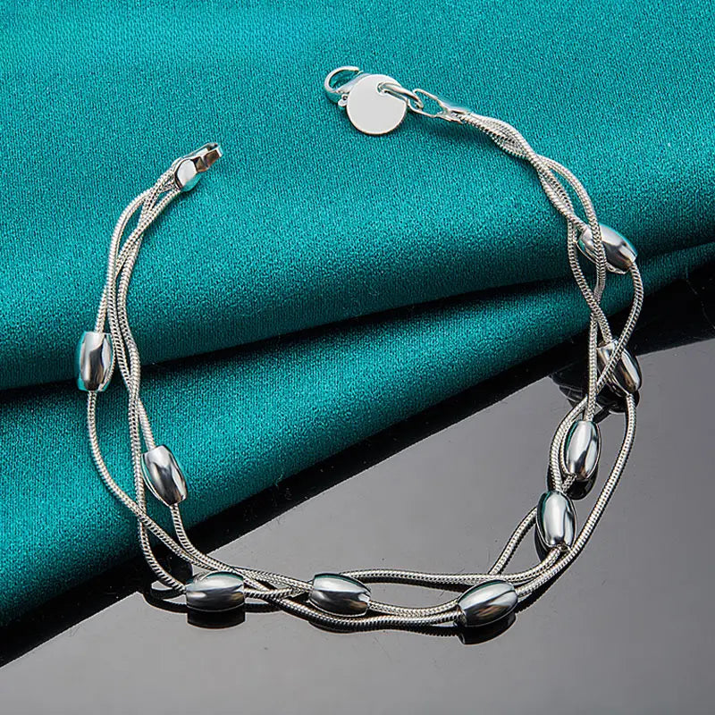Multi Layers Tunnel Chain Bracelet