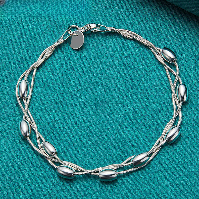 Multi Layers Tunnel Chain Bracelet
