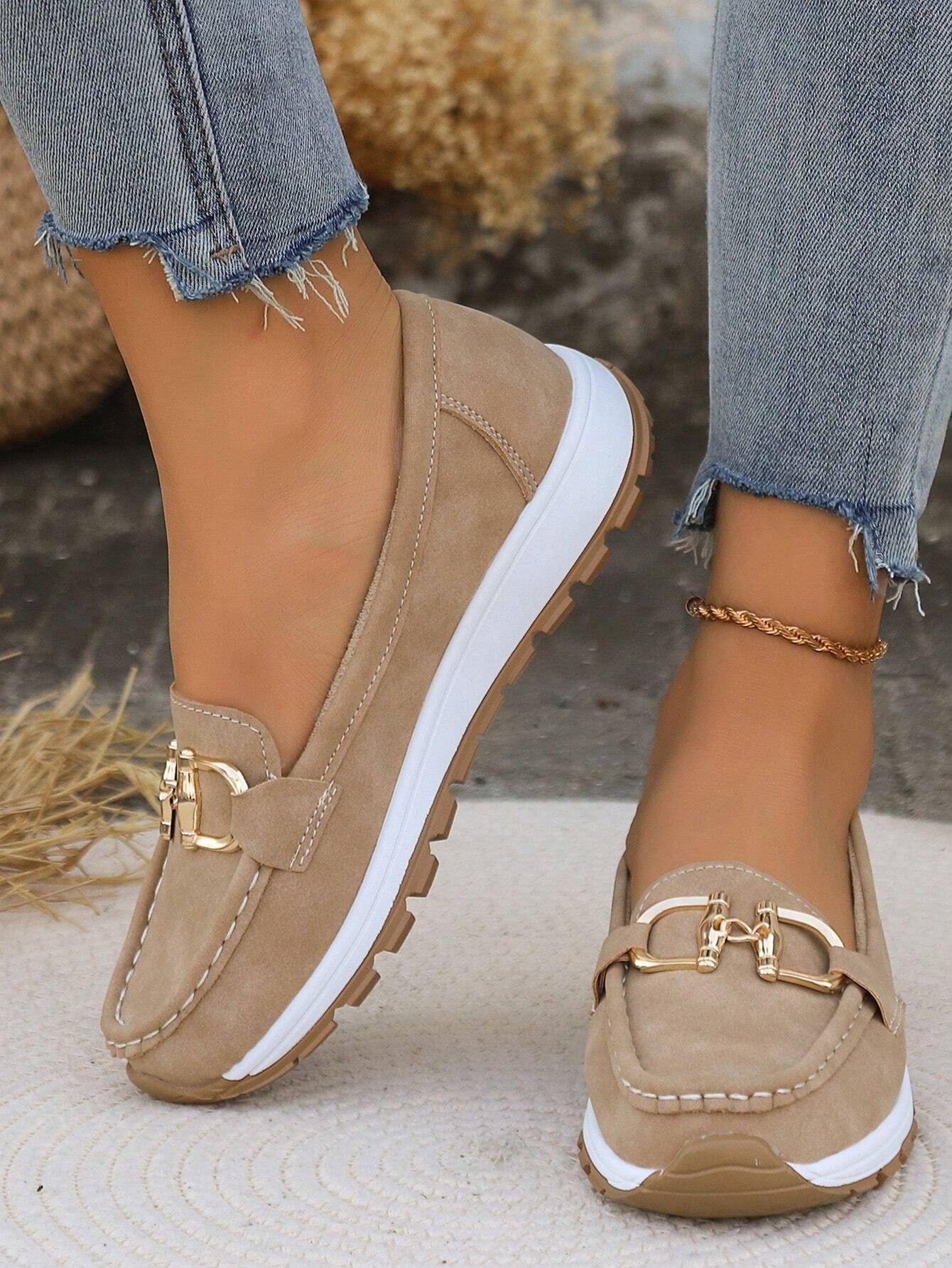 Anna-Berg | Flat Buckle Loafers