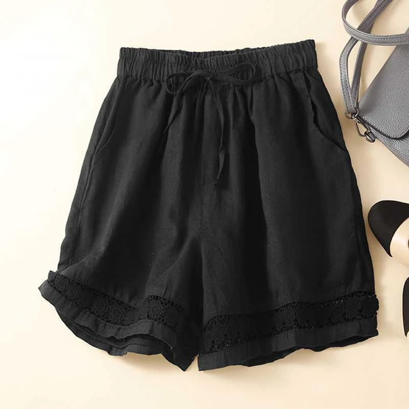 Anna-Berg | Timeless Relaxed Floral Shorts for a Polished Look
