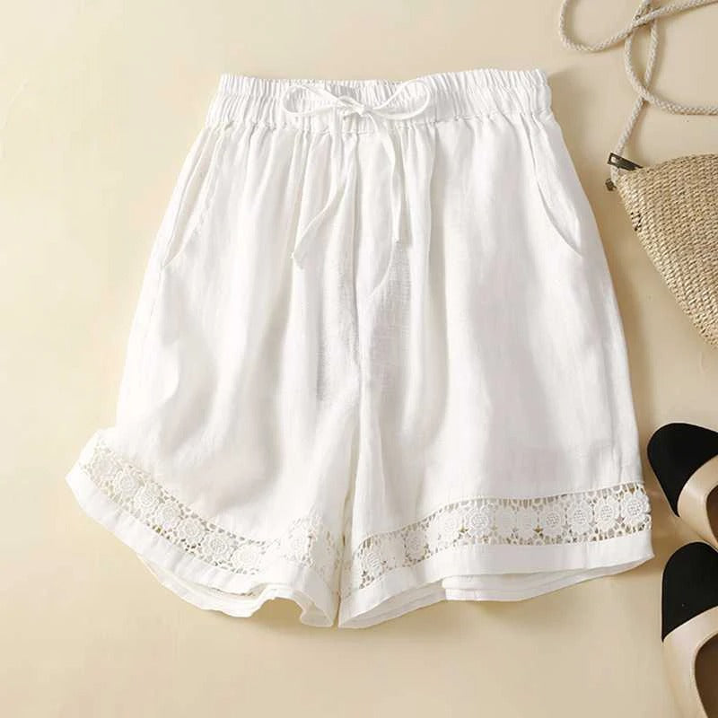 Anna-Berg | Timeless Relaxed Floral Shorts for a Polished Look