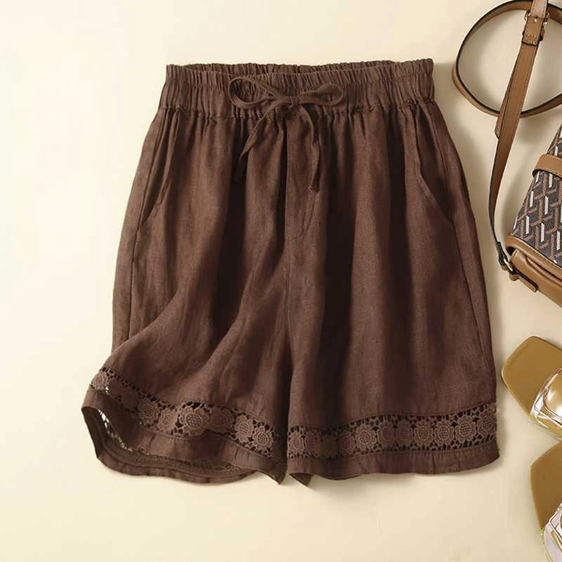 Anna-Berg | Timeless Relaxed Floral Shorts for a Polished Look