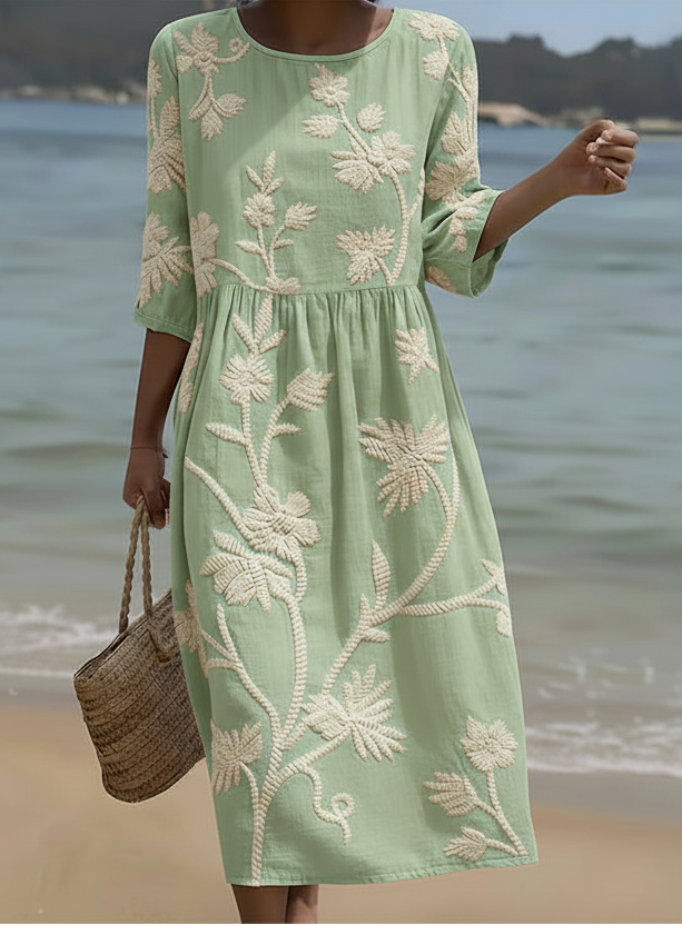 Anna-Berg | Luxe Gwen - Elegant Floral Dress for a Polished Look