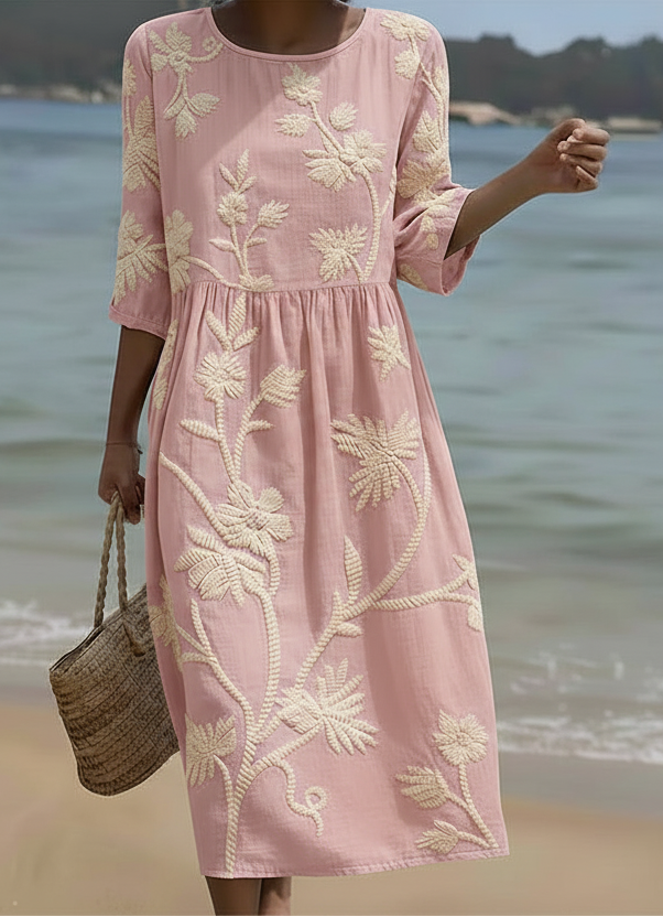 Anna-Berg | Refined Phoebe - Elegant Floral Dress Made to Turn Heads