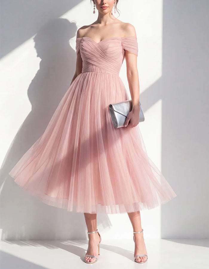 Anna-Berg | Pink Tulle Dress