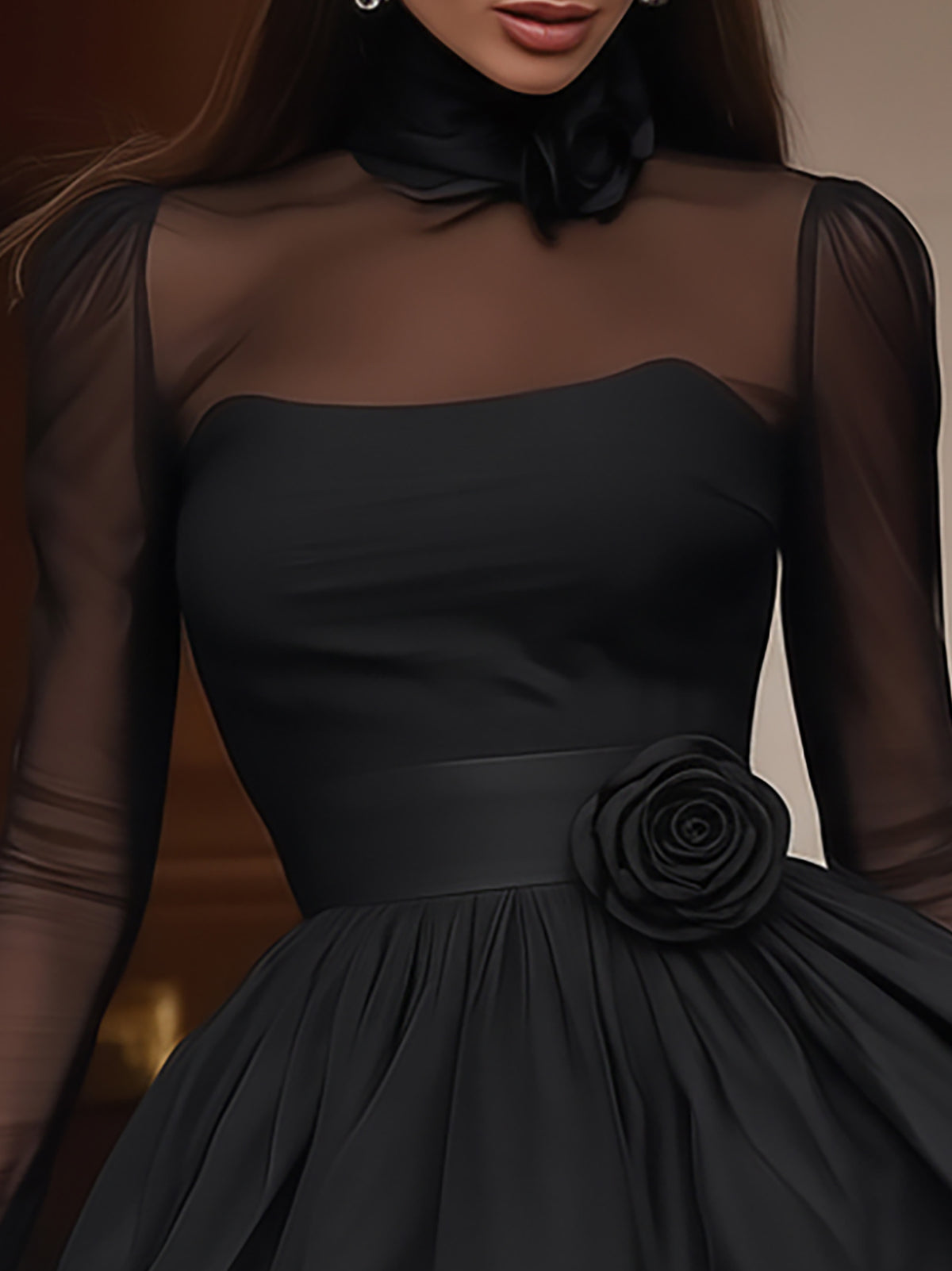 Anna-Berg | Black Dress