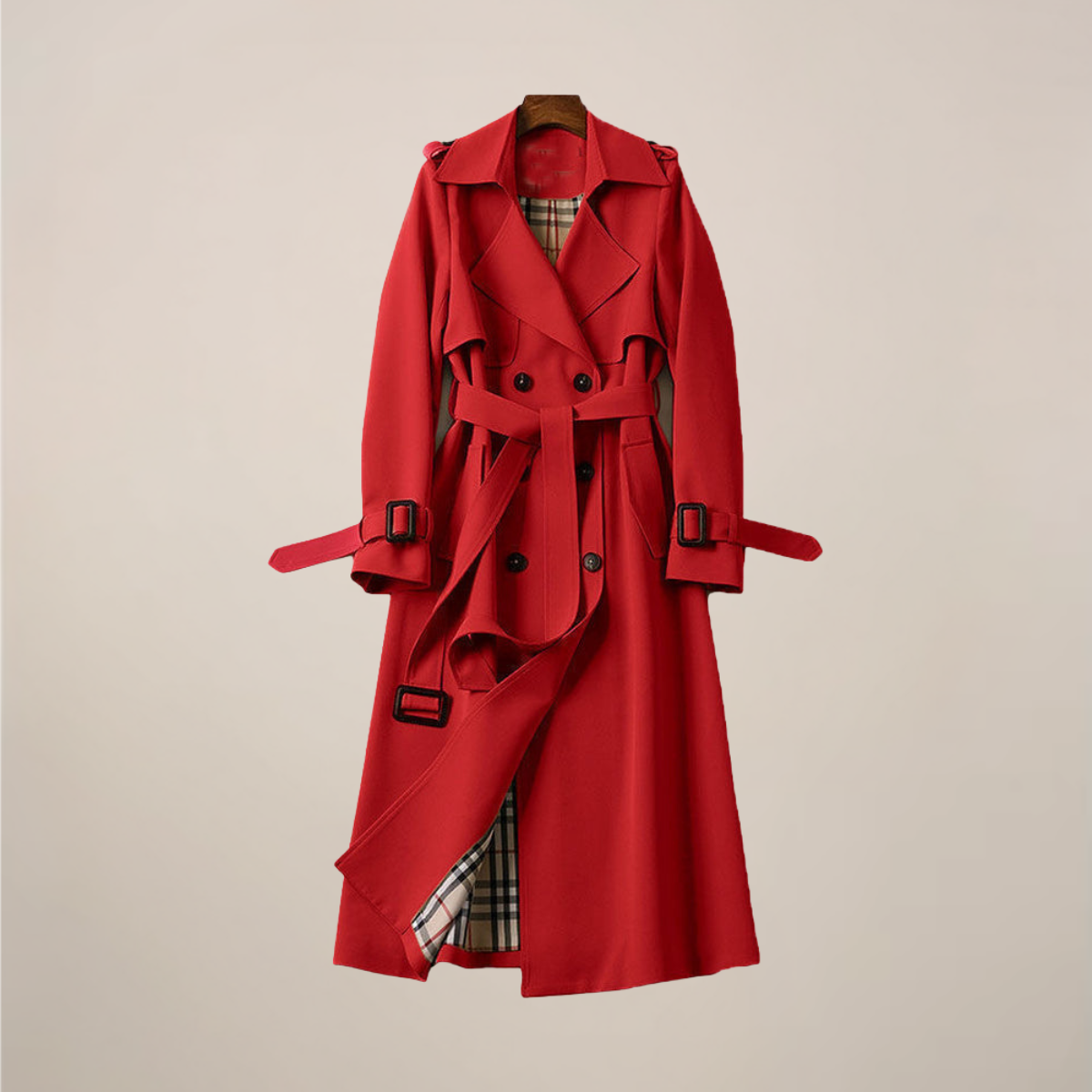Anna-Berg | Trench Coat - Double-Breasted