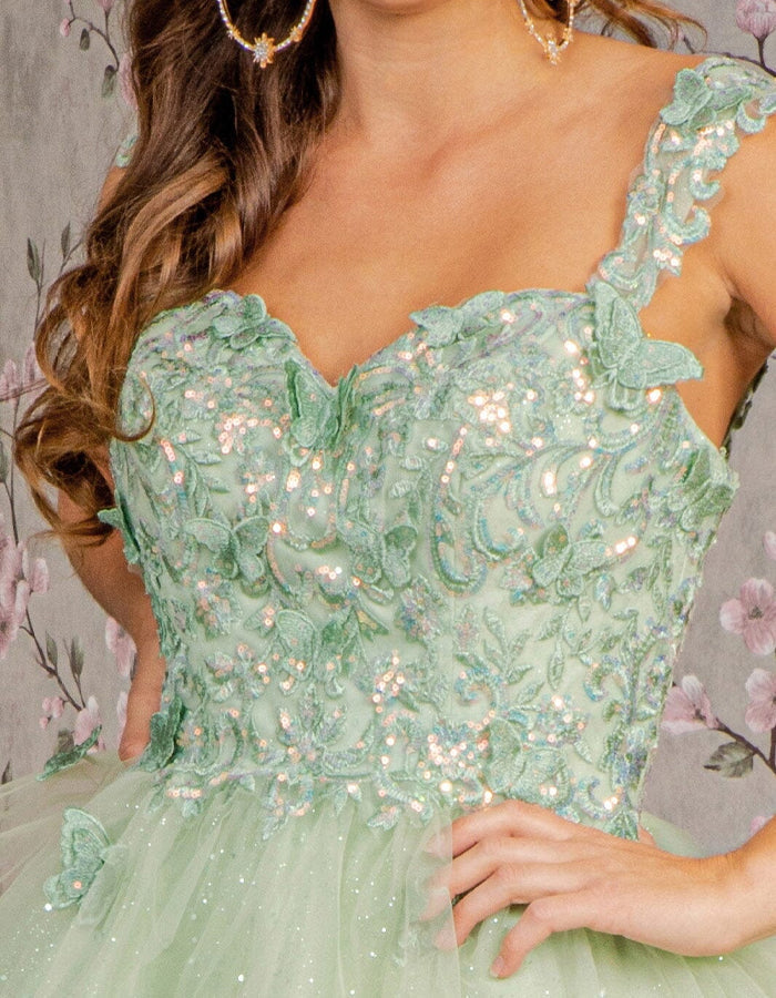 Anna-Berg | Mint Green Tulle Cocktail Sleeveless Dress