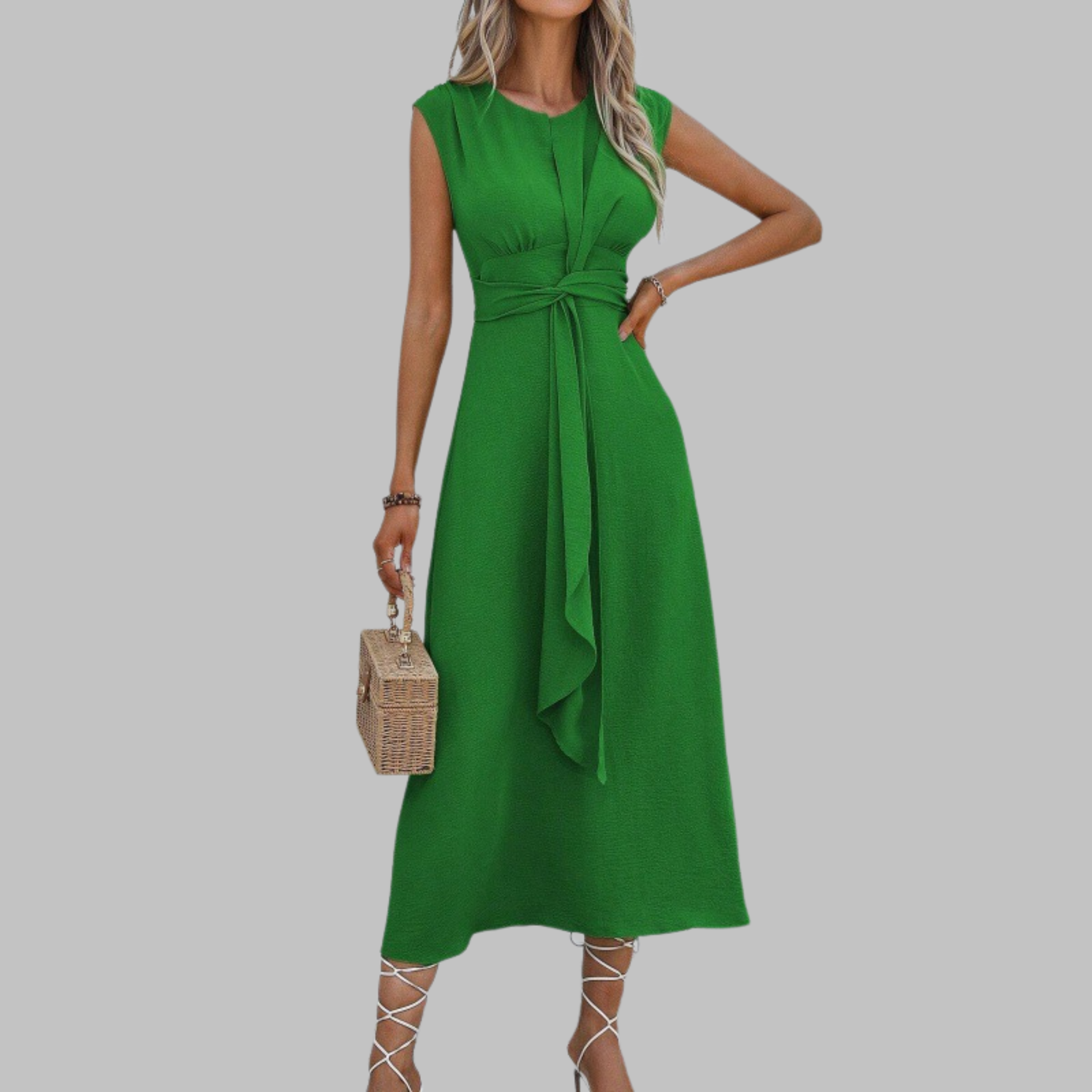 Anna-Berg | Elegant Maxi Dress with a Timeless Finish