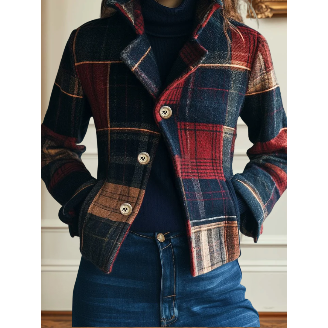 Anna-Berg | Classic Plaid Jacket