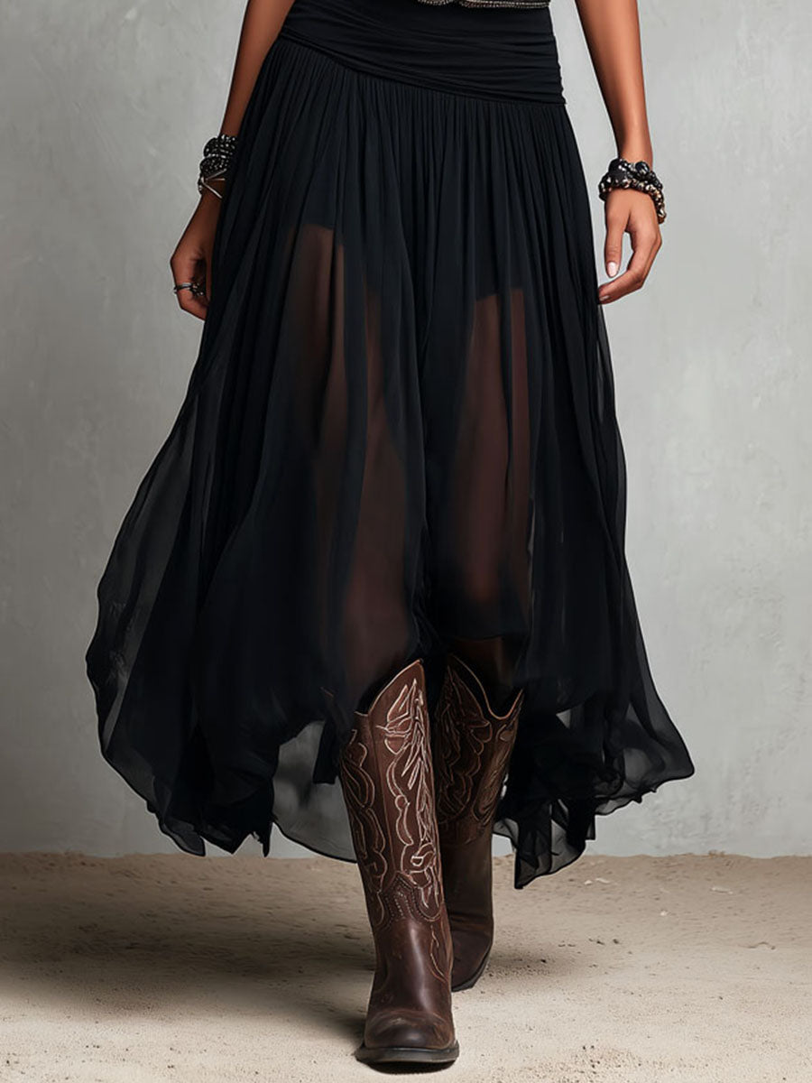 Anna-Berg | Black Casual Dress