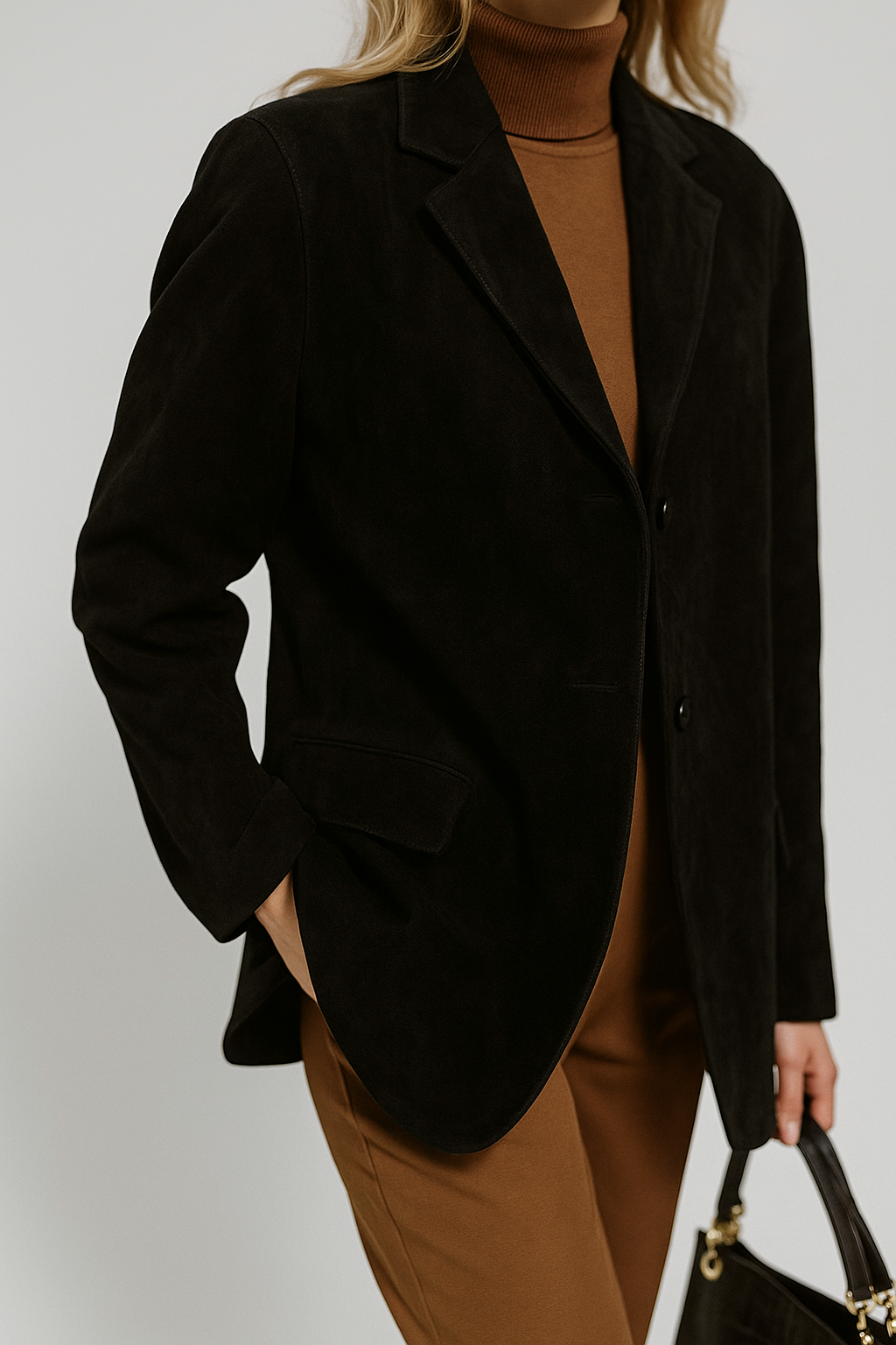 Anna-Berg | Blazer, Suede