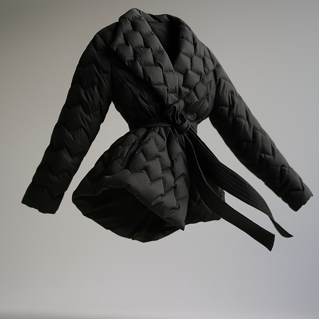 Anna-Berg | Quilted Wrap Coat