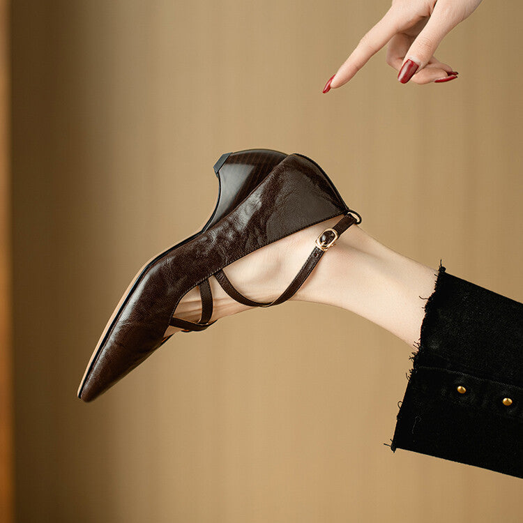 Anna-Berg | Genuine Leather Heels