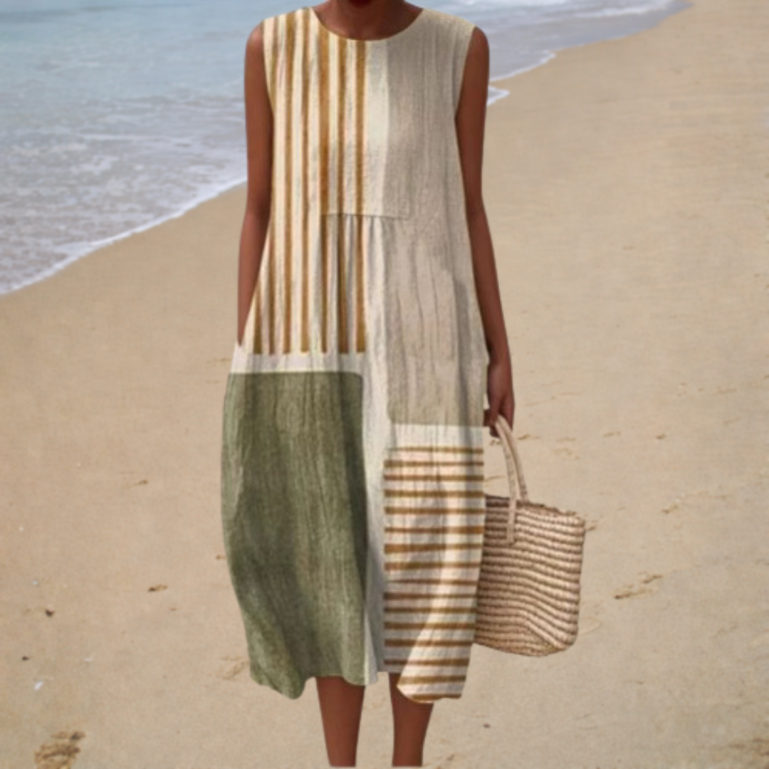 Anna-Berg | Effortless Contemporary Midi Dress Made to Turn Heads