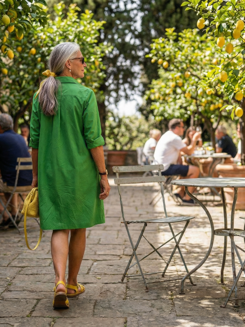Anna-Berg | Effortless Relaxed Chic Dress for a Polished Look