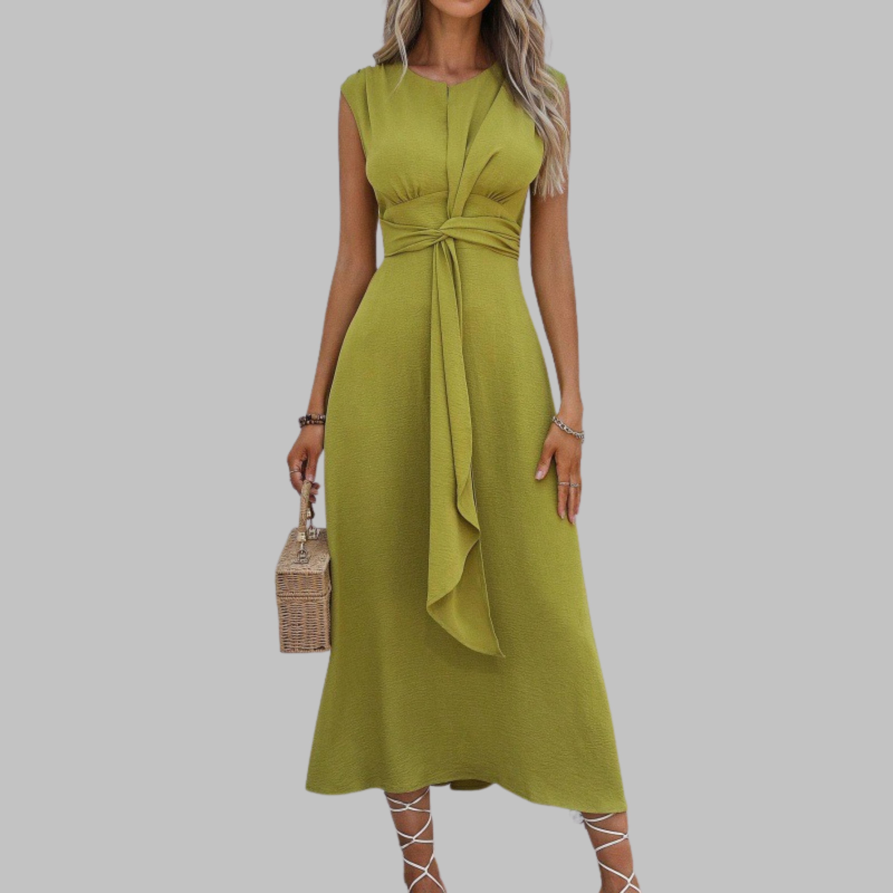 Anna-Berg | Elegant Maxi Dress with a Timeless Finish