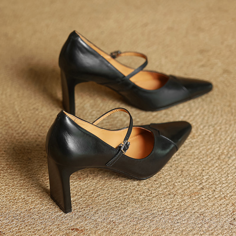 Anna-Berg | Genuine Leather Heels