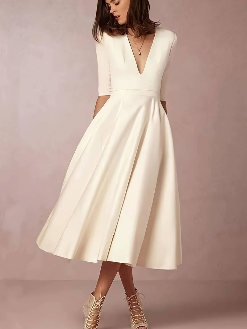 Anna-Berg | Wedding Guest Flared Dress